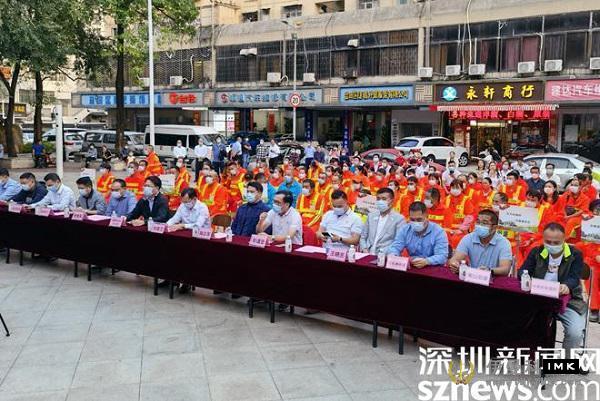 Pay tribute to the city beautician Yantian District held the 28th Sanitation Workers' Day condolence activities in Guangdong Province news picture1Zhang